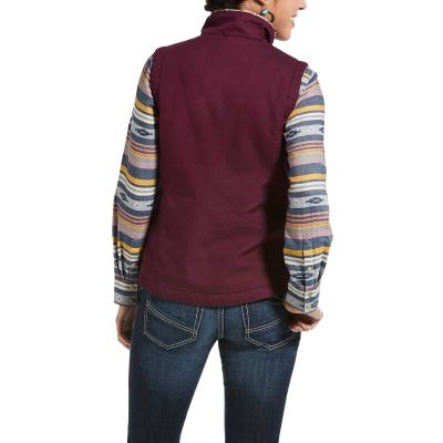 Ariat R.E.A.L. Outlaw - Gilet Bordeaux Dames - 38707-097